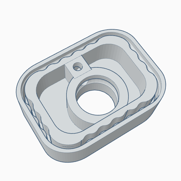 stl file render for hydroponic endcap